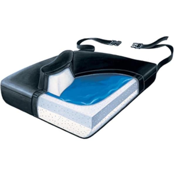 Skil-Care 751350 18 in. Slide-Guard Foam Vinyl Wedge Cushion; Firm Foundation with LSI Cover 751350 - main